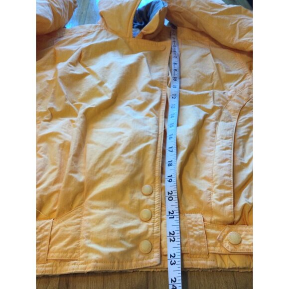 Vintage Obermeyer Womens Yellow Nylon Ski Jacket Size 8 - Picture 9 of 9